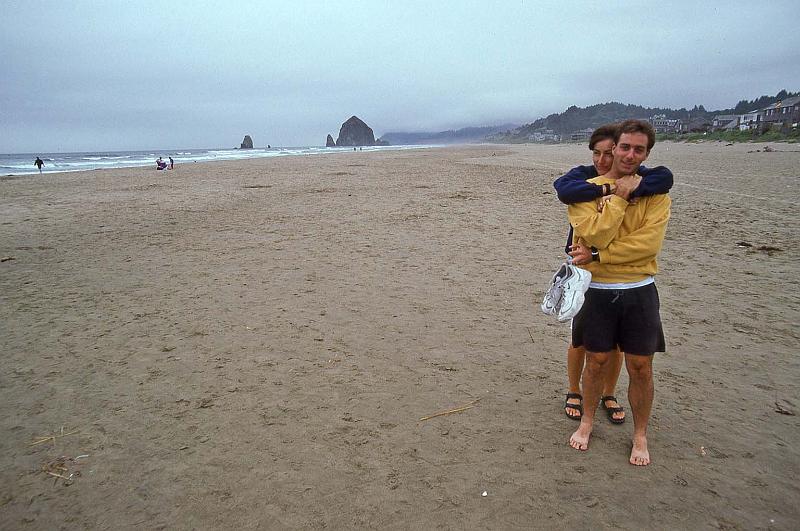 1995-08 Jeff Mellor Julie Ellwood Cannon Bch OR.jpg